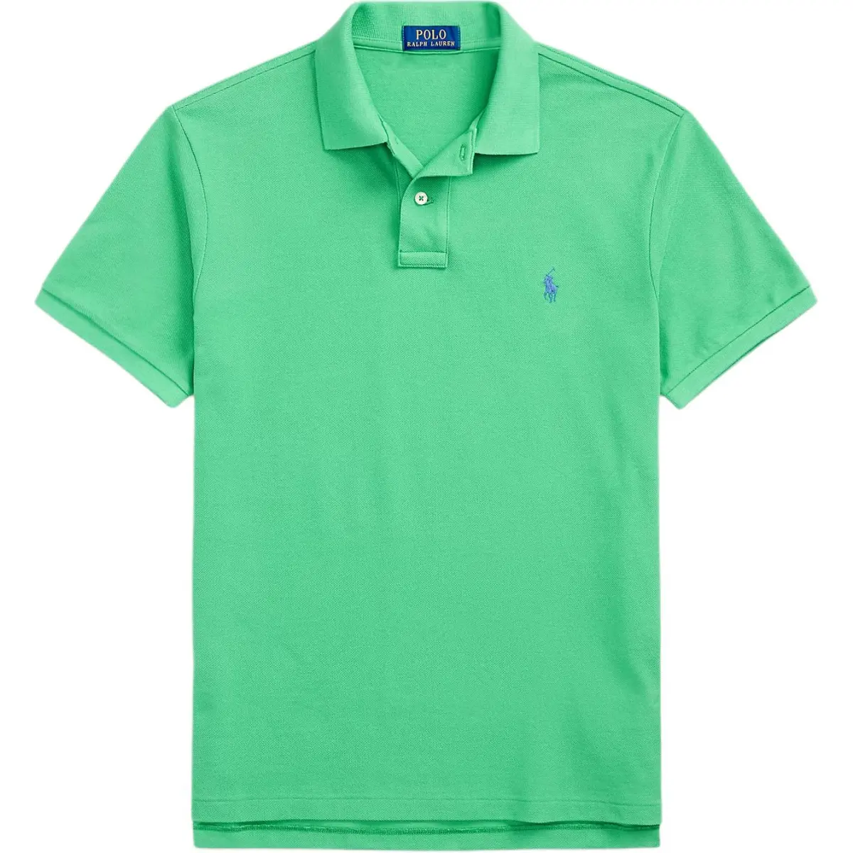 Polo Ralph Lauren Polo Shirt Custom Slim Fit Men's Green