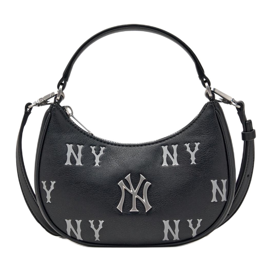 Женская сумка MLB MONOGRAM (черная)