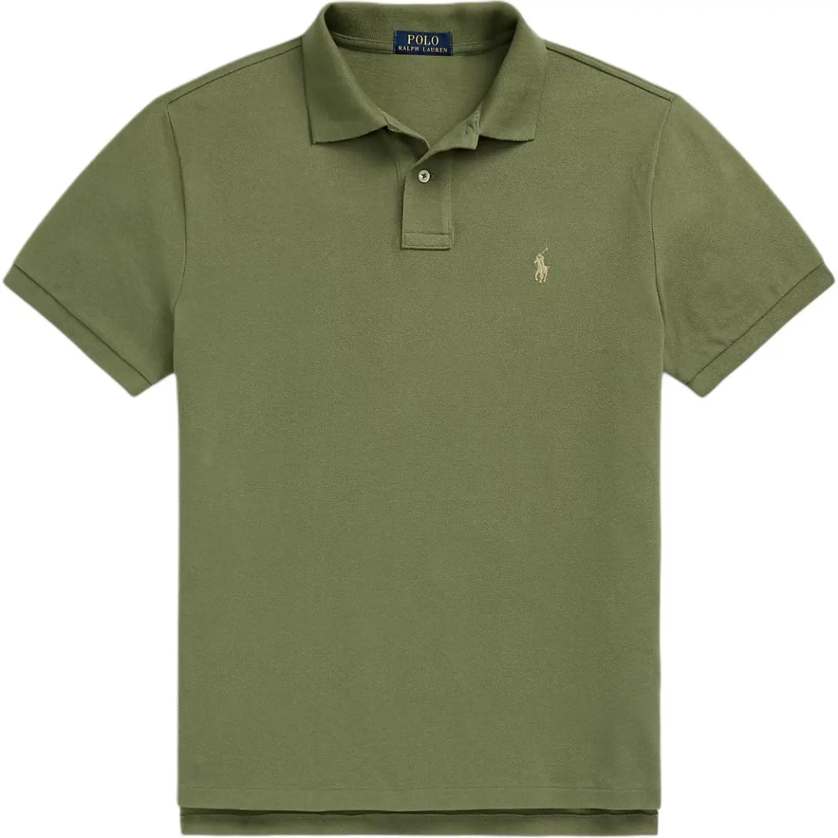Polo Ralph Lauren Polo Shirt Custom Slim Fit Men's Green