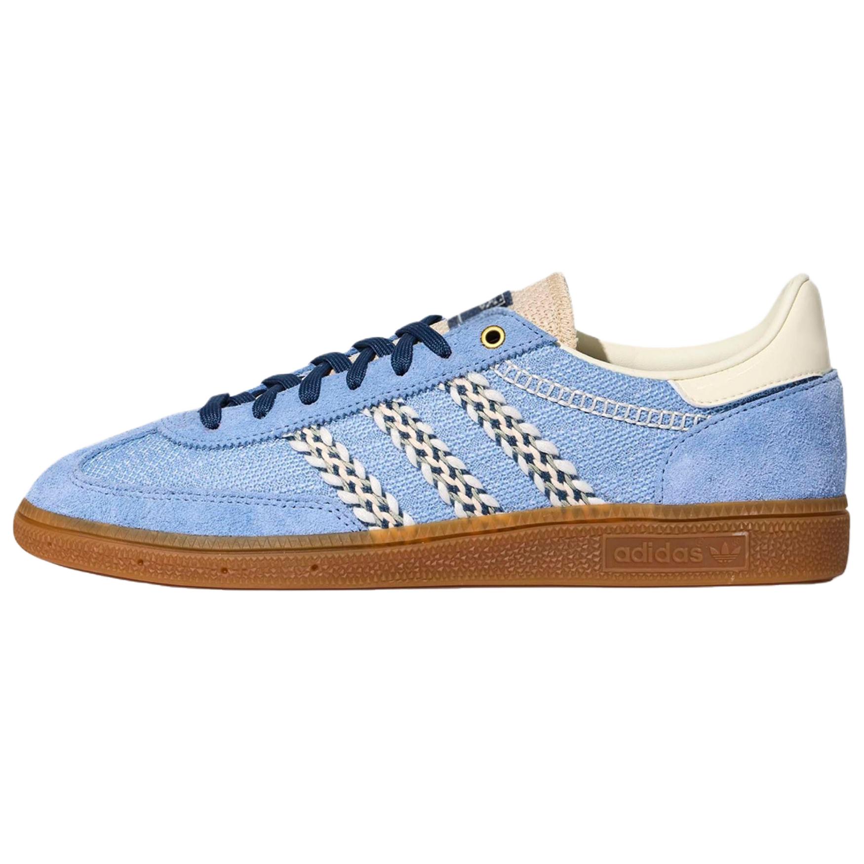 Кеды adidas originals HANDBALL SPEZIAL (голубые)