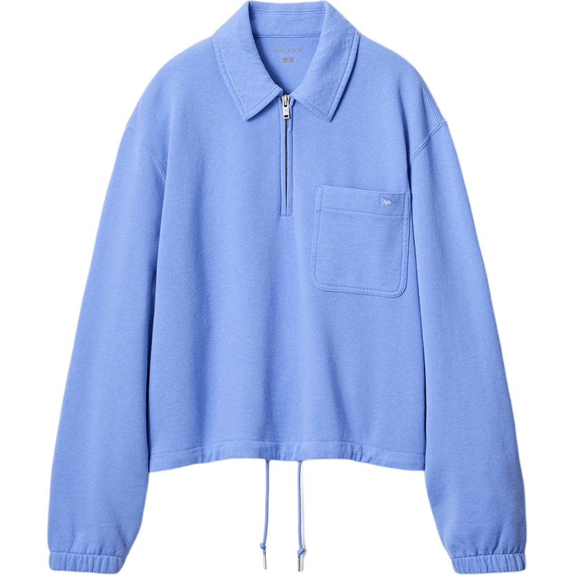 Женское худи UNIQLO JW Anderson (синее)