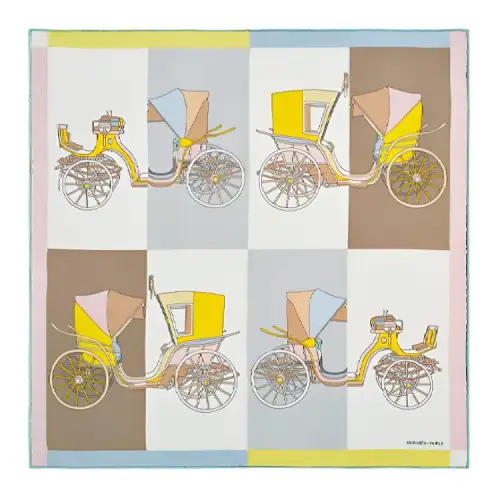 HERMES Detail Scarves Women's