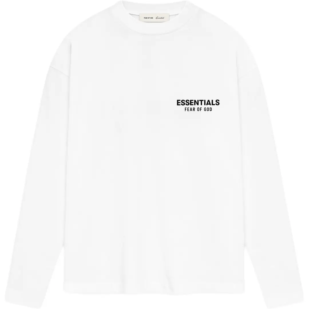 Fear Of God Essentials logo long-sleeve t-shirt