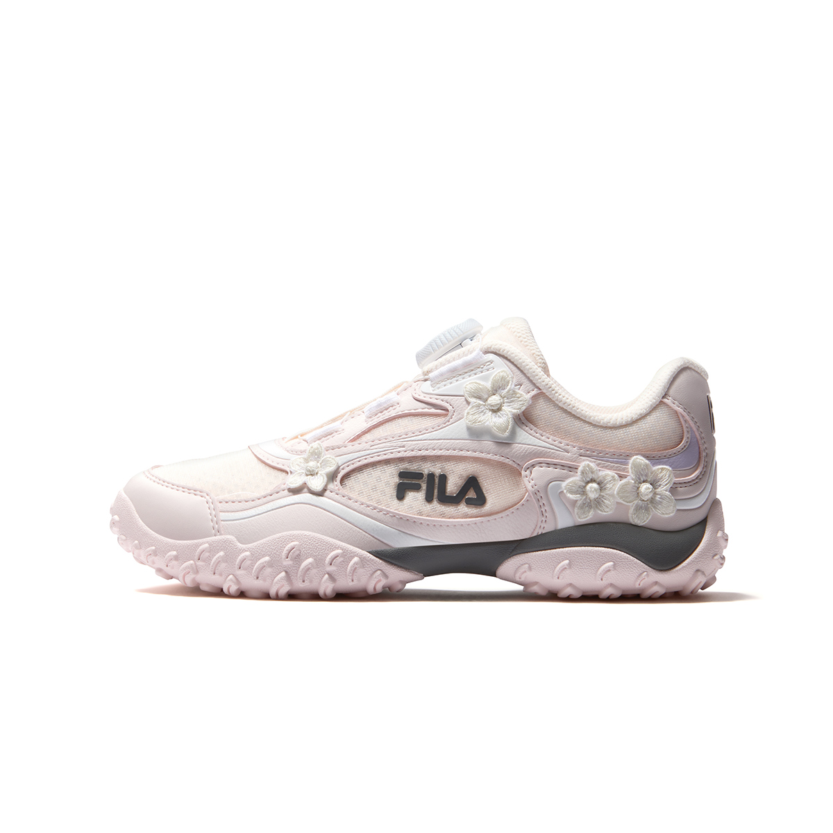 Кроссовки Fila KIDSHeritage-FHT (кремово-розовые)