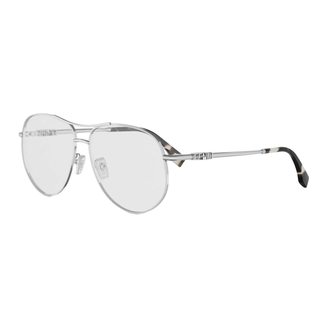 Женские очки Fendi FE50142U 016 (серебристые)