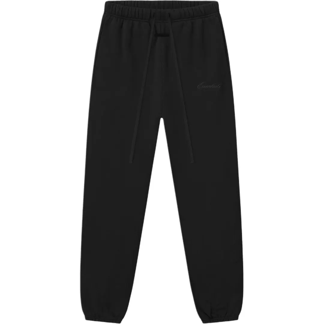 Fear Of God Essentials SS26 CLASSIC SWEATPANT VINTAGE BLACK Knitted Sweatpants Men's