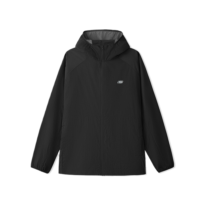 Мужская куртка Skechers Hooded Jacket (черная)