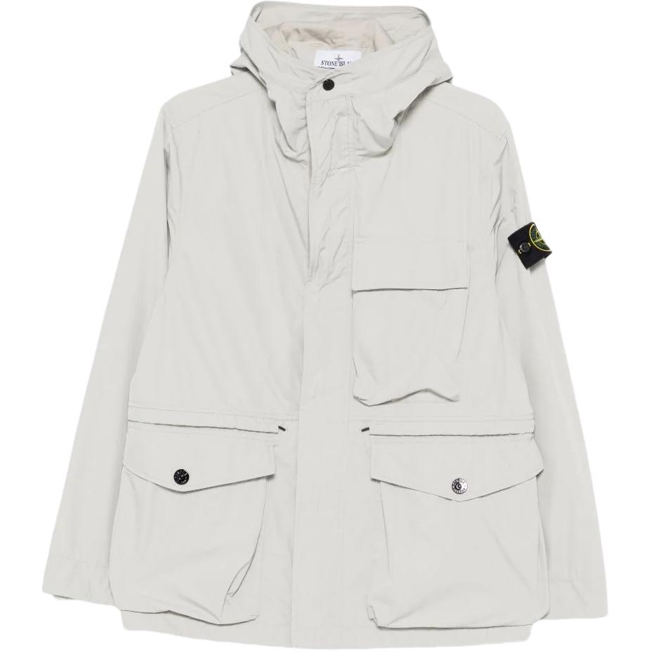 Мужская куртка STONE ISLAND Hooded Jacket (черная)