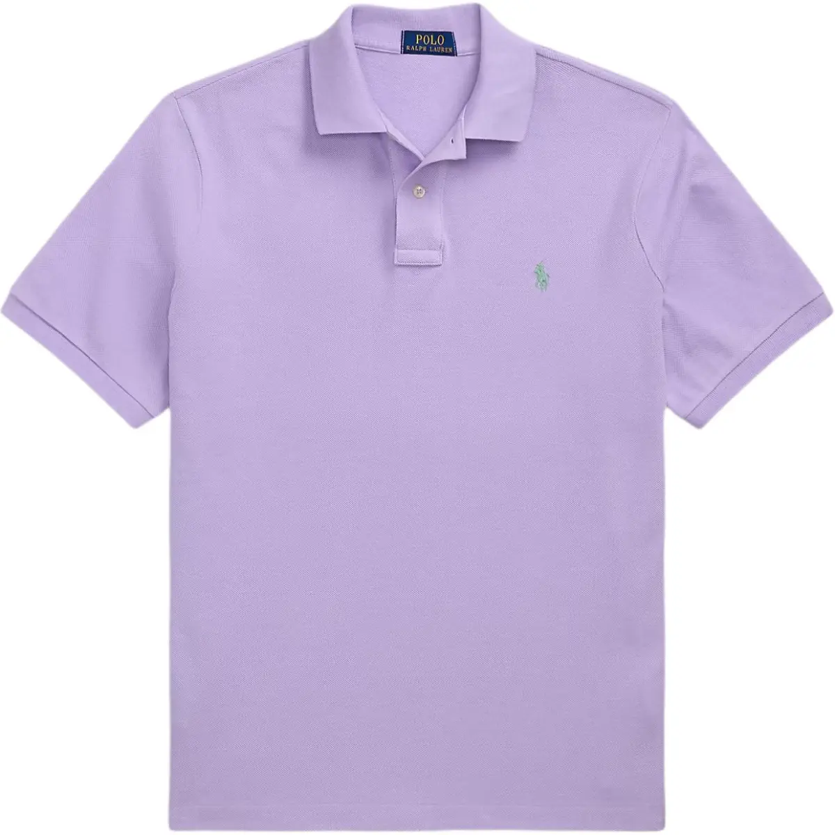 Polo Ralph Lauren SS25 Polo Shirt Custom Slim Fit Men's Purple