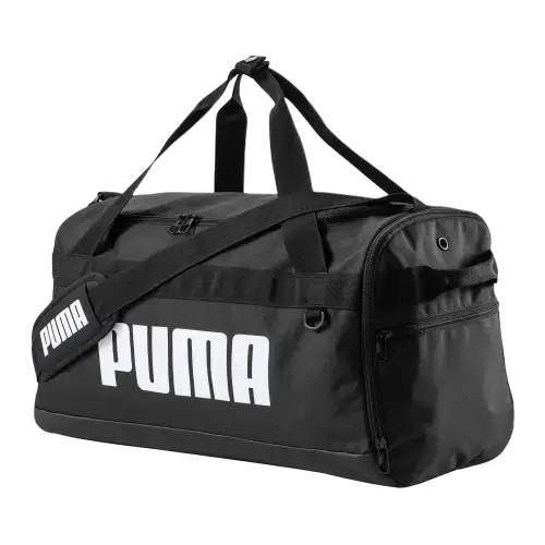 PUMA Polyester Shoulder Bag Handbag Gym Bag Small Unisex Black