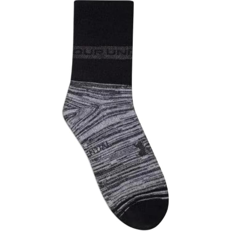 Under Armour Crew Socks Unisex 2 Pack Black