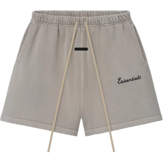 Fear of God Essentials SS26 TRAINING CLASSIC FIT SHORT FADED SEAL Классические, простые, универсальные и удобные повседневные шорты одинакового стиля для мужчин и женщин