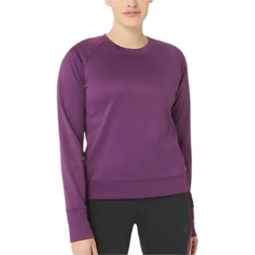 ASICS Sweatshirt Women's Dark Purple Red