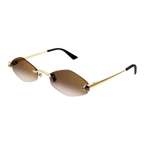 Cartier Geometric Frame Sunglasses