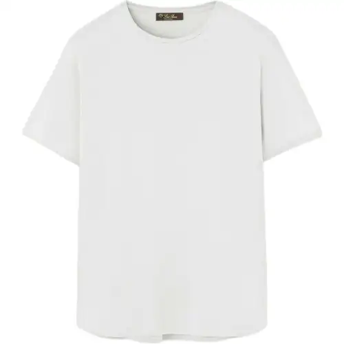 Loro Piana Short Sleeved Crewneck T Shirt