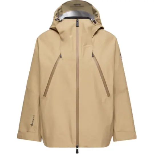 Moncler Grenoble SS26 Santec GORE-TEX повседневная уличная водонепроницаемая и ветрозащитная куртка с длинными рукавами для женщин