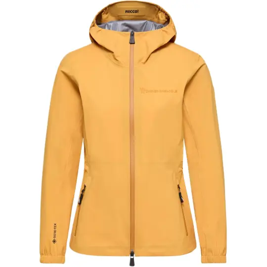 Moncler Grenoble SS26 Valles GORE-TEX повседневная уличная водонепроницаемая и ветрозащитная куртка с длинными рукавами и капюшоном на молнии для женщин