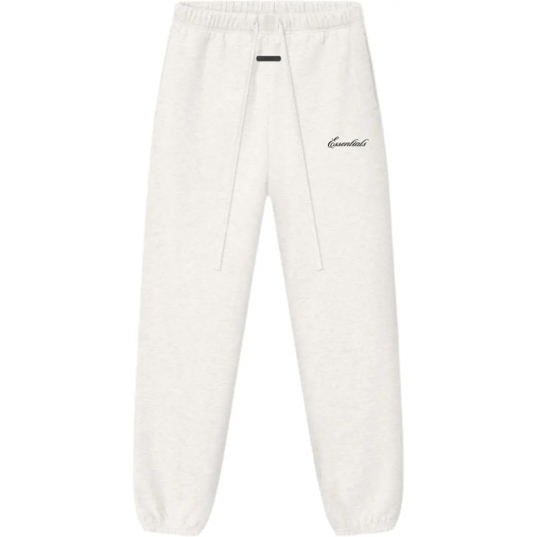 Fear Of God Essentials SS26 CLASSIC SWEATPANT OATMEAL HEATHER/LIGHT Knitted Sweatpants Men's