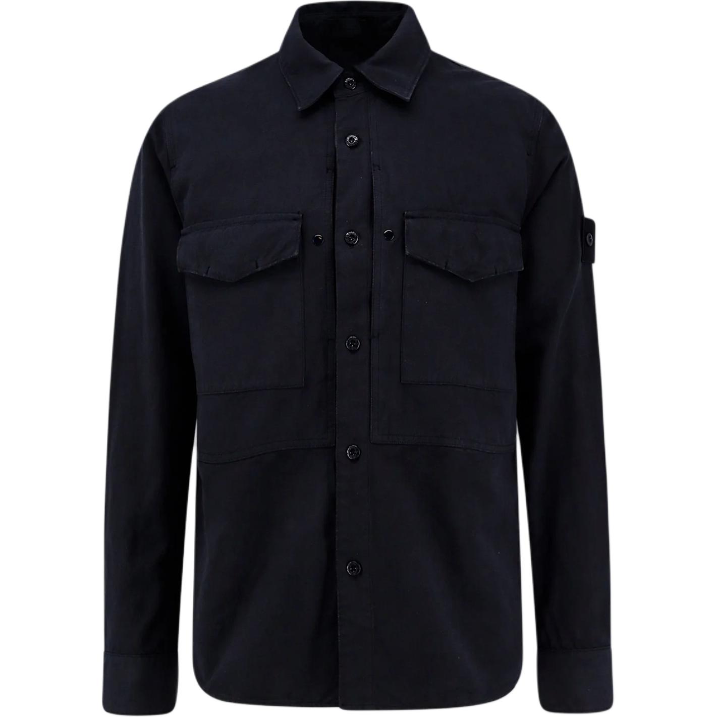 Мужская рубашка STONE ISLAND Utility Shirt (оливковая)