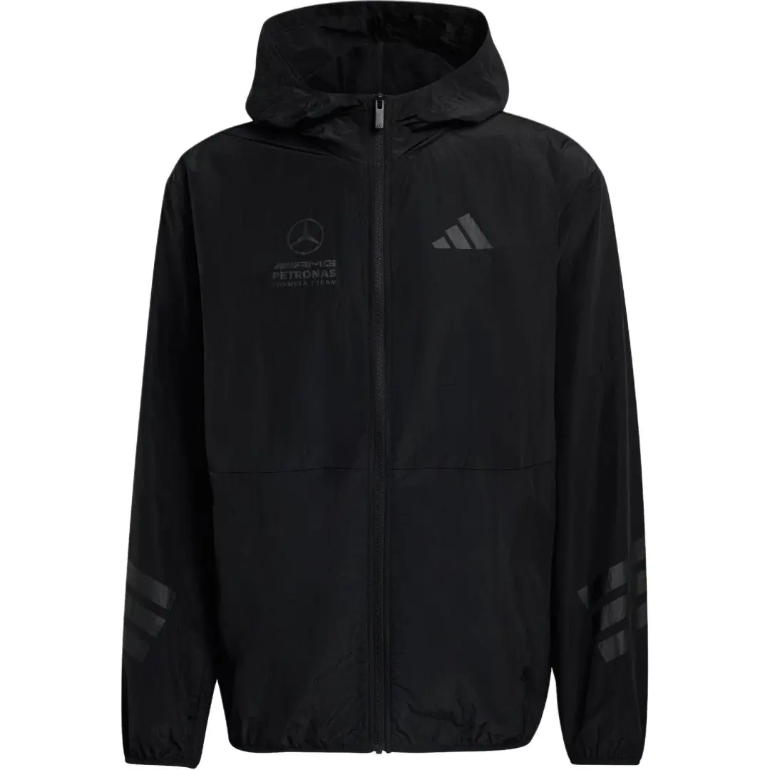 Adidas MERCEDES AMG PETRONAS FORMULA 1 TEAM NIGHT WINDBREAKER Jacket Men's