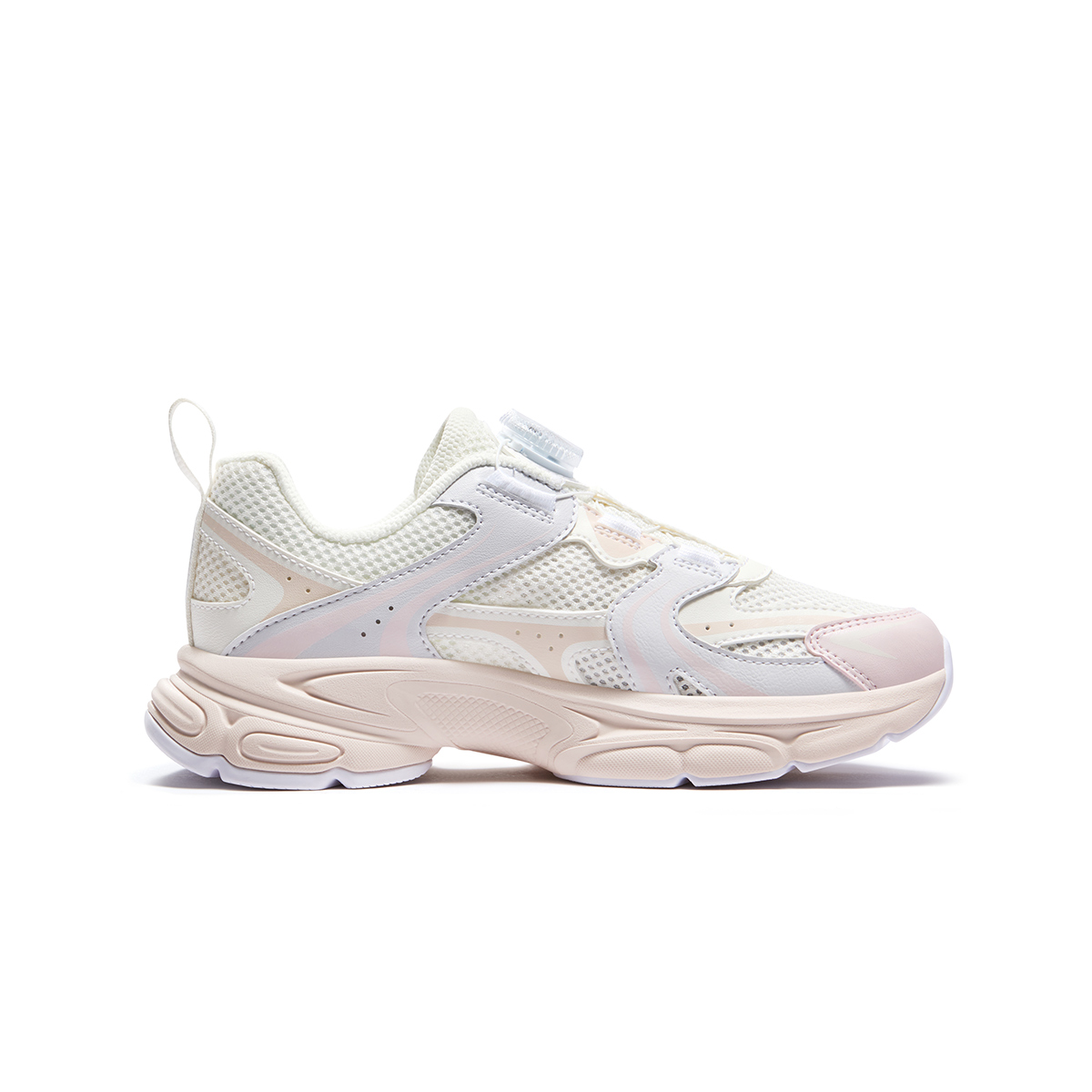Детские кроссовки Fila KIDSHeritage-FHT 3/PEGASO 3 (бело-розовые) — 黑/太空银/紫 — фото 20