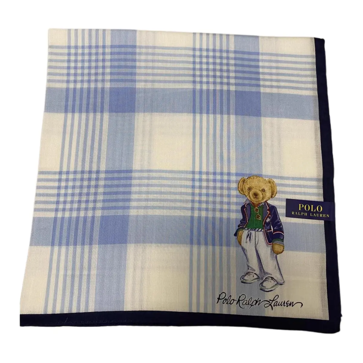 Polo Ralph Lauren Cotton Scarves Unisex Blue
