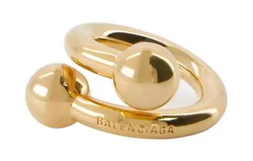 Balenciaga Rings Women's Gold