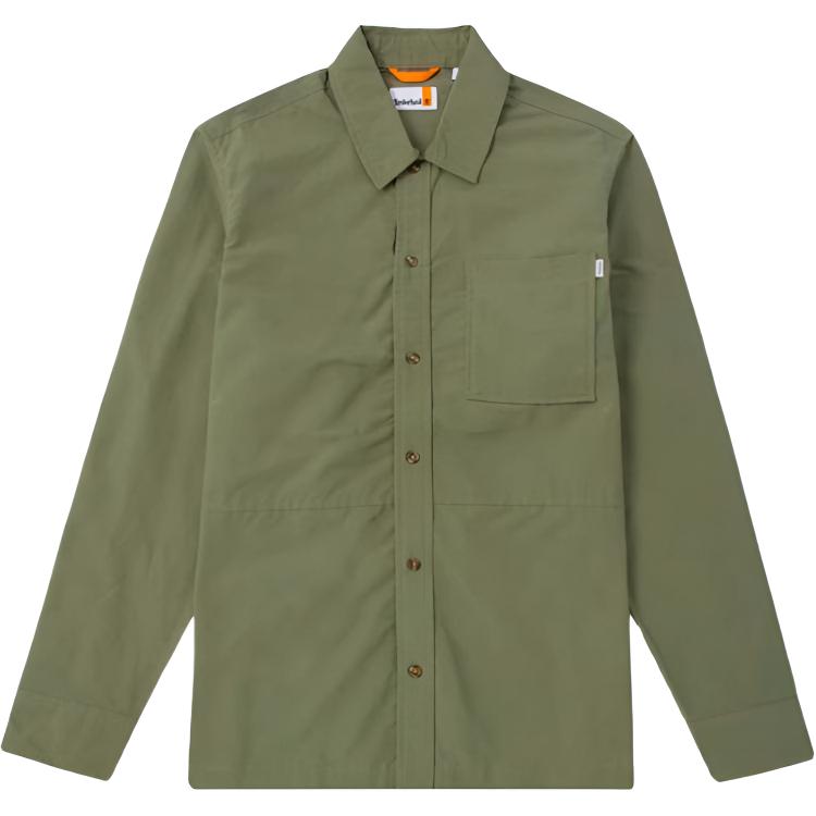 Мужская куртка Timberland AF TFO DWR Utility Overshirt (военный зеленый)