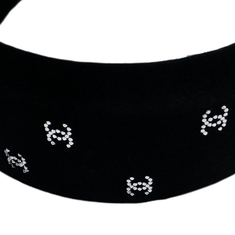 Женский ободок Chanel (черный) — фото 3