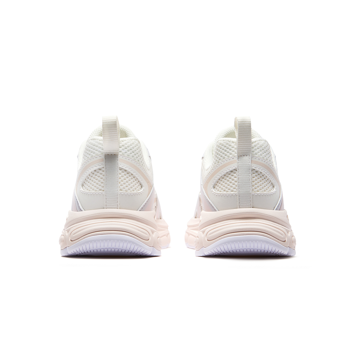Детские кроссовки Fila KIDSHeritage-FHT 3/PEGASO 3 (бело-розовые) — 黑/太空银/紫 — фото 22