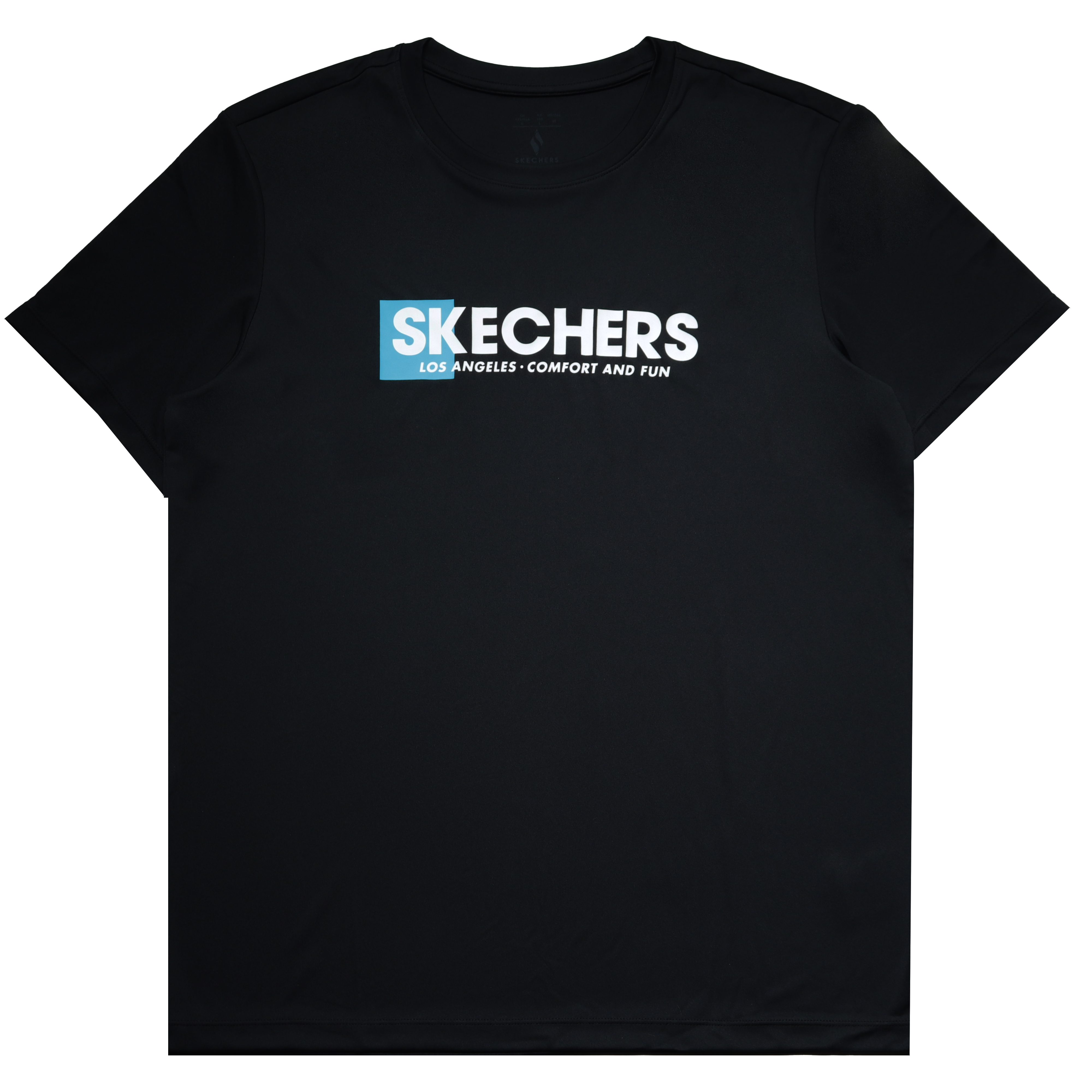 Мужская футболка Skechers Quick Dry (черная)