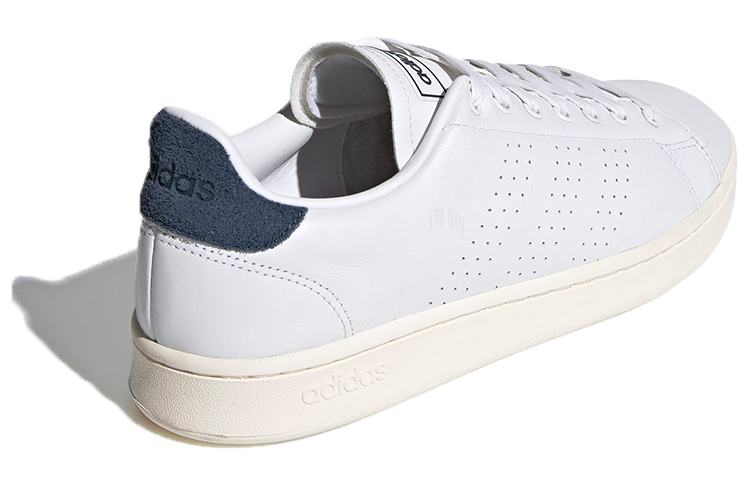 Мужские кеды adidas ADVANTAGE (бело-синий) — Белый / тёмно-синий — фото 4
