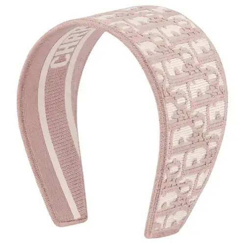 DIOR OBLIQUE Sweet And Cute Cotton Hair Bands Women's