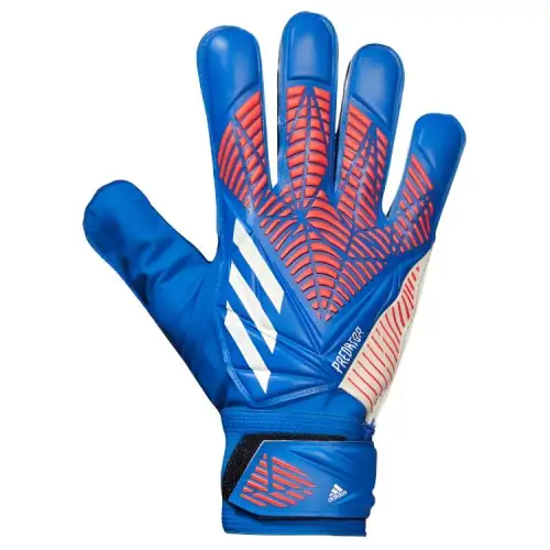 Adidas Polyester, Polyurethane Sports Gloves Unisex Blue/White