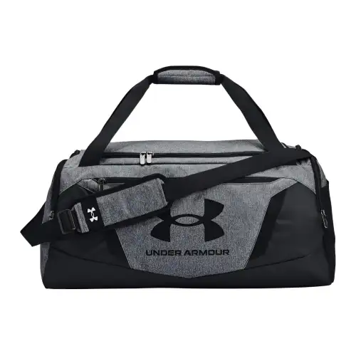 Under Armour Polyester Handbag, Shoulder Bag, Crossbody Bag, Gym Bag Medium Unisex Asphalt Gray/Black
