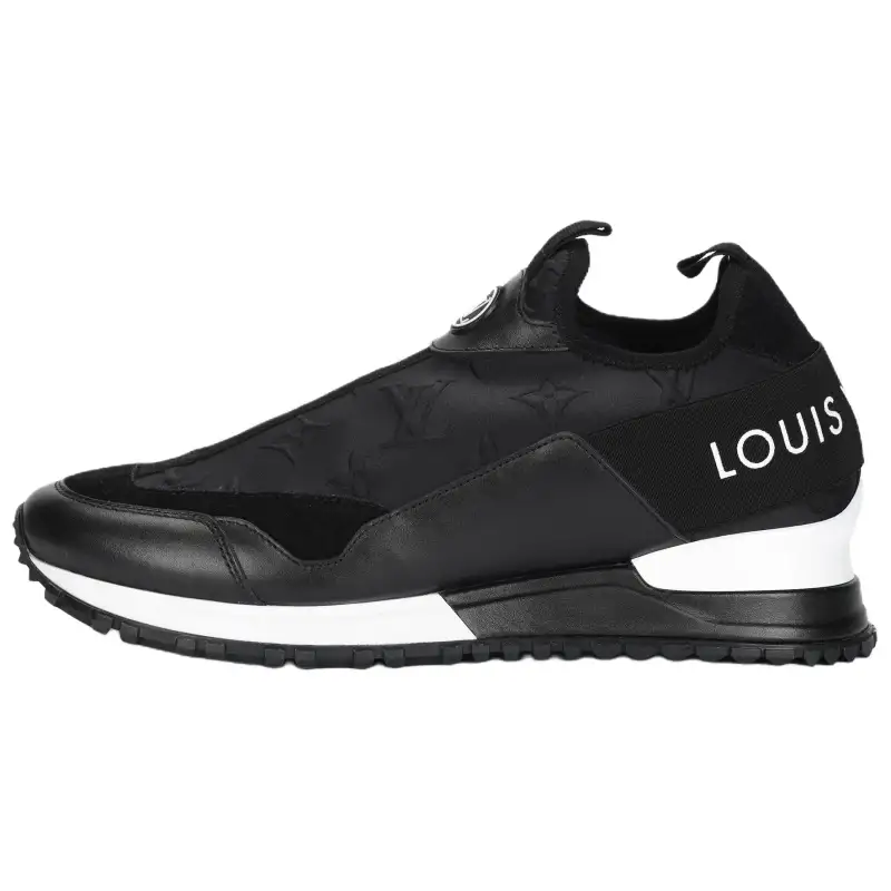 LOUIS VUITTON Run Away Low top Mid top Casual Shoes Women's Black