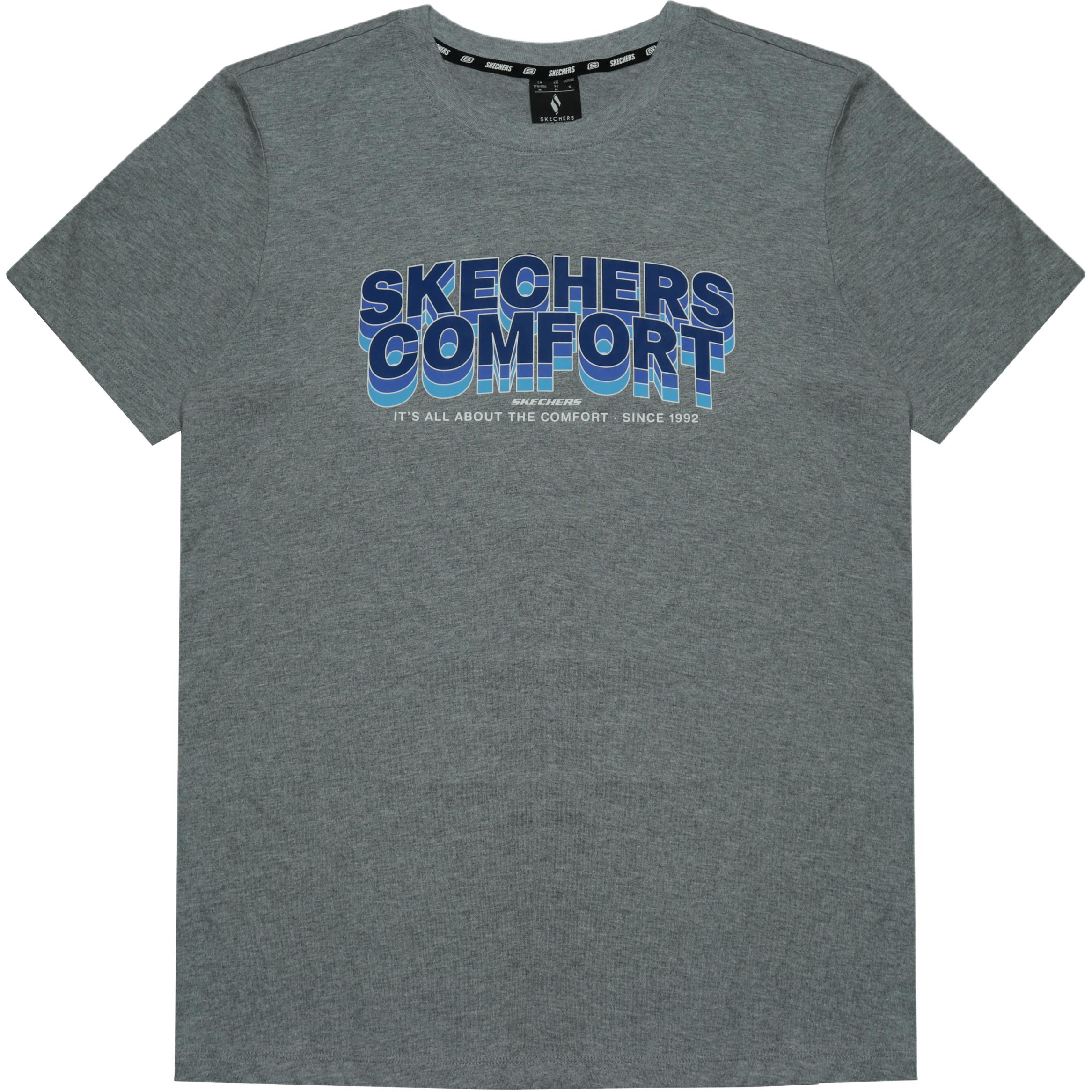 Футболка Skechers Logo Print (белая)