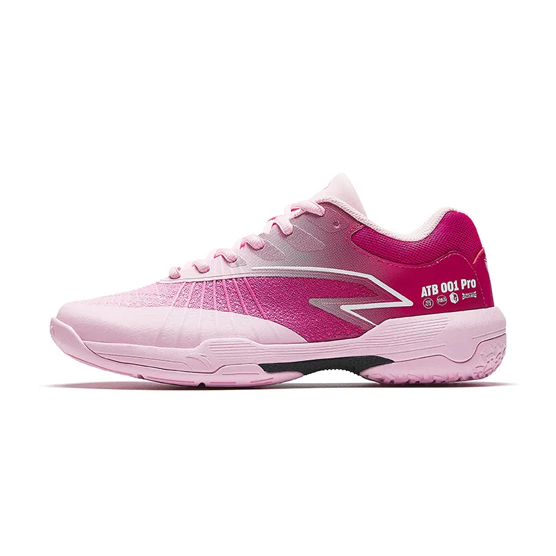 Anta Table Tennis And Badminton Shoes Women's Cute Pink/Dazzling Red
