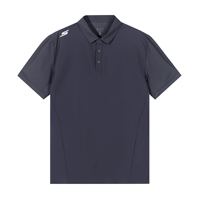 Мужская футболка-поло Skechers POLO (синяя)