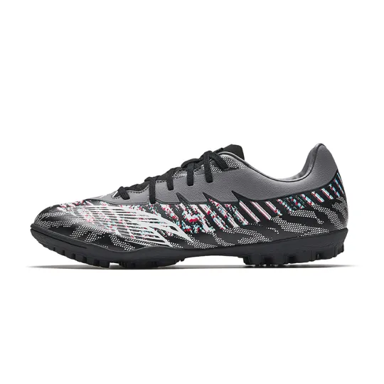 Anta Soccer Shoes Men's Black Gray White