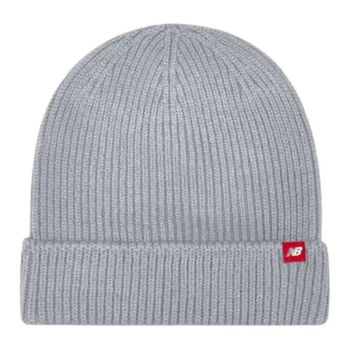 New Balance Polyester, Nylon, Elastane Beanies Unisex Gray
