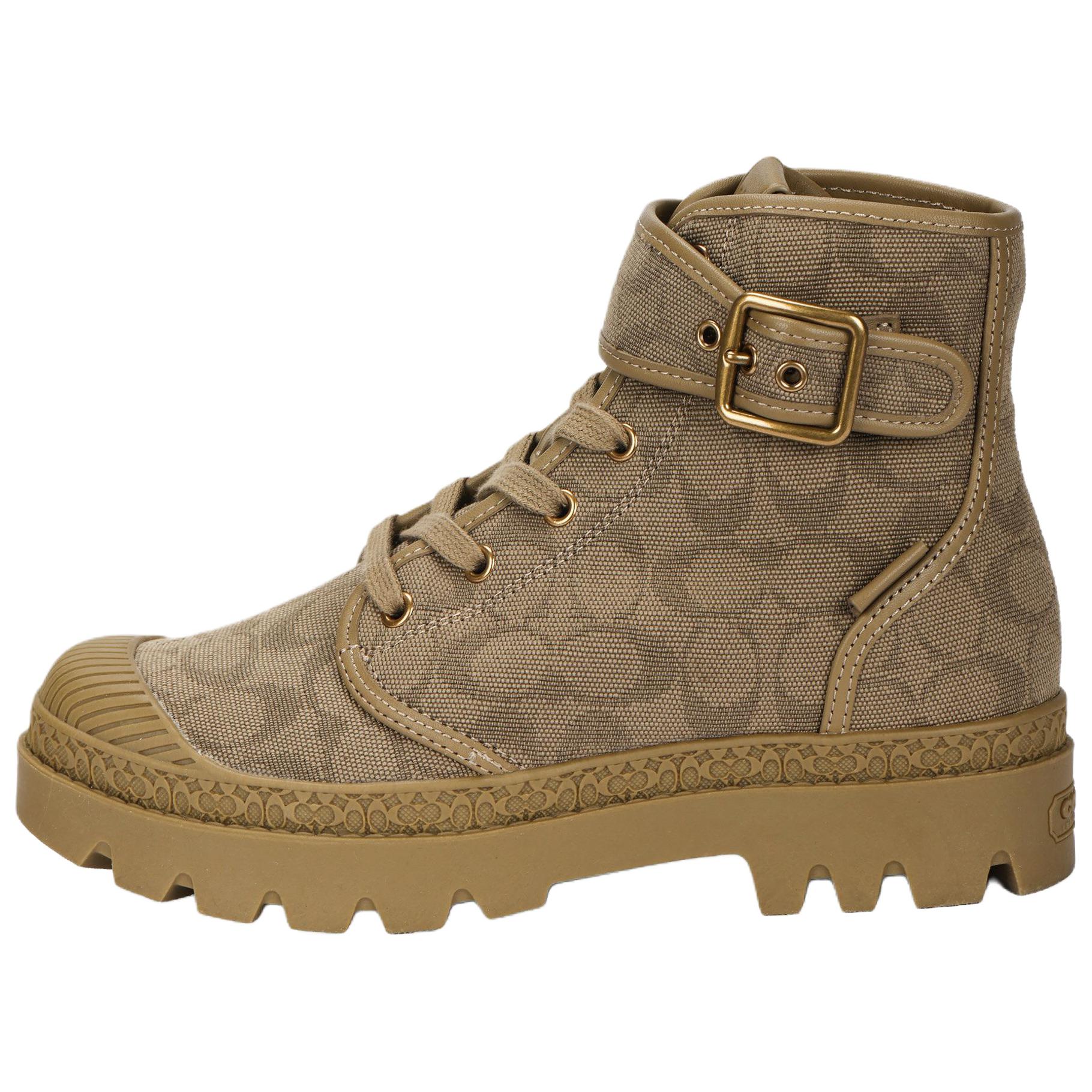 Мужские ботинки COACH Trooper (коричневые)