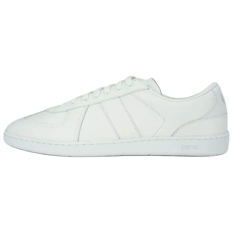 DIOR B01 Matchpoint Cow Leather Low top Skateboard Shoes Men's White