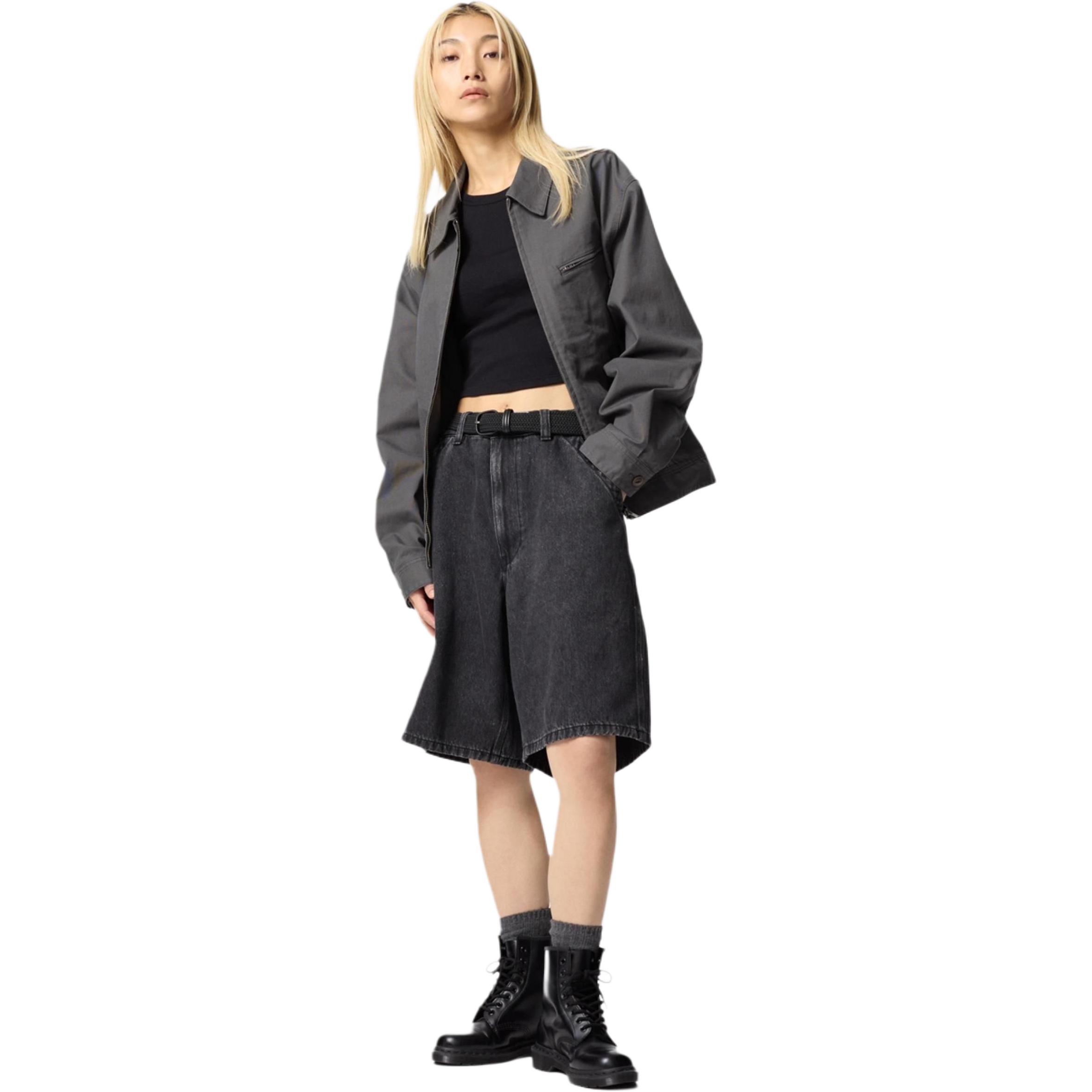Мужская куртка UNIQLO (темно-синяя)