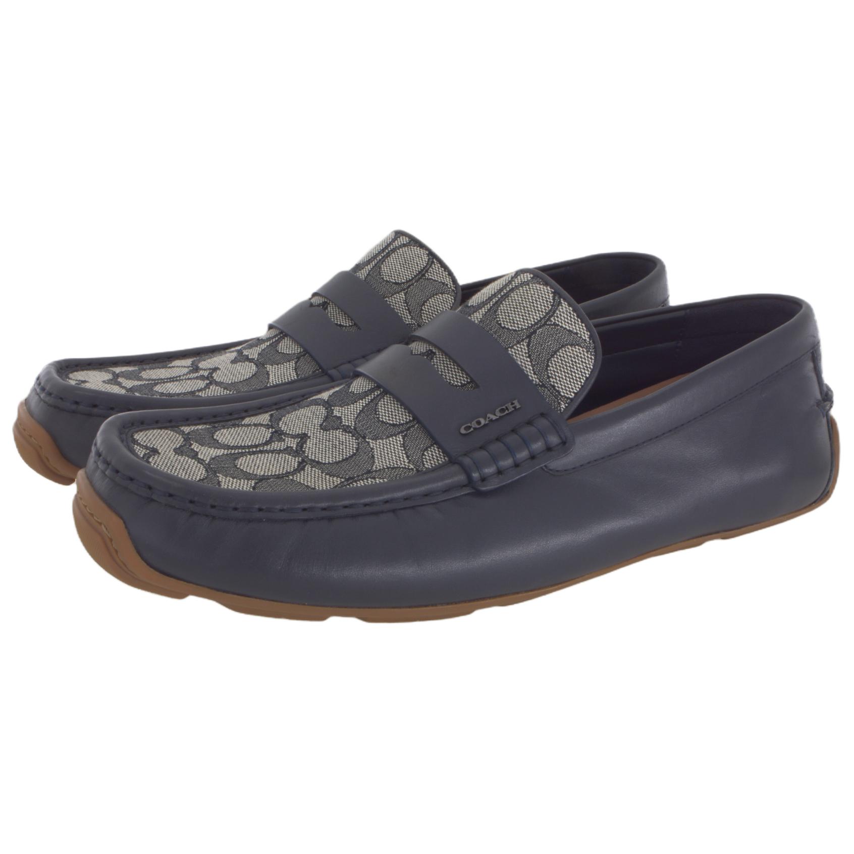 COACH Liam Loafers Men's Marine Blue