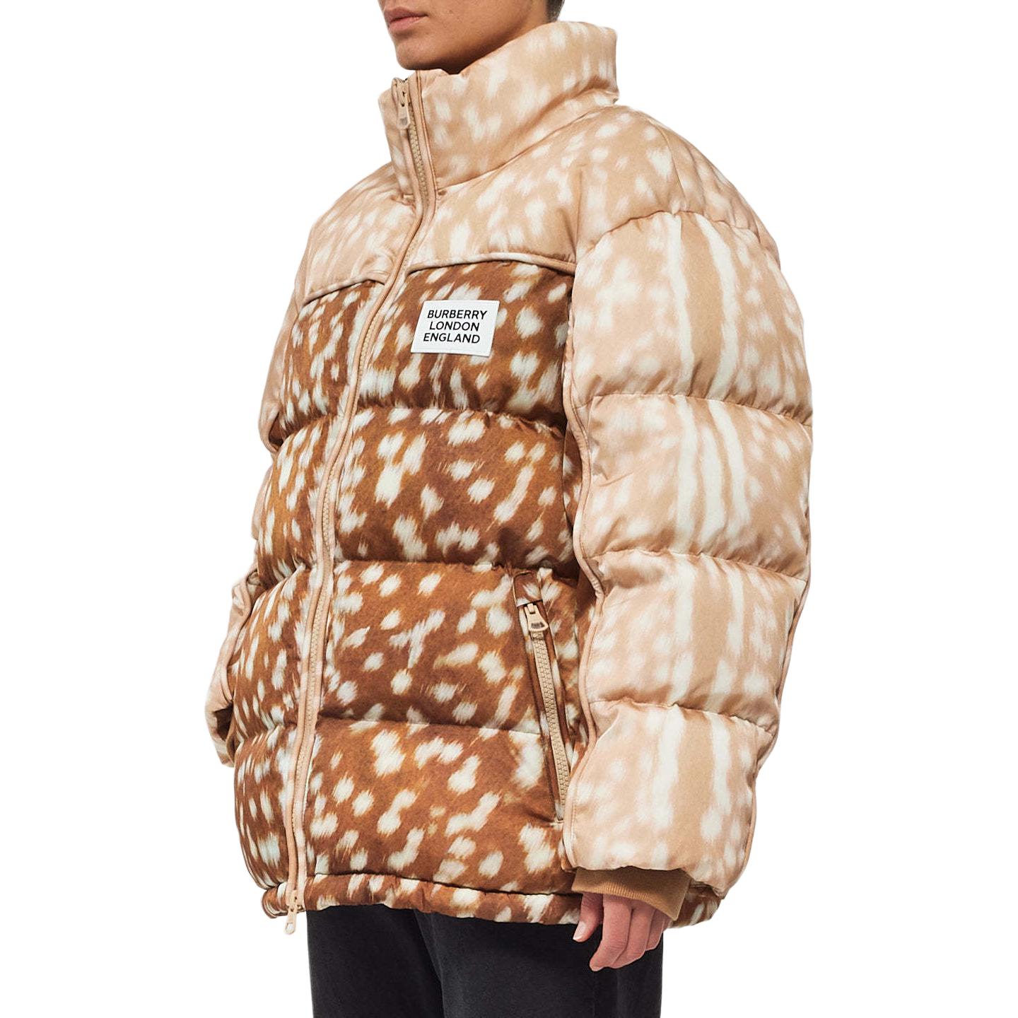 Женская куртка Burberry Barwick (коричневая) — фото 8