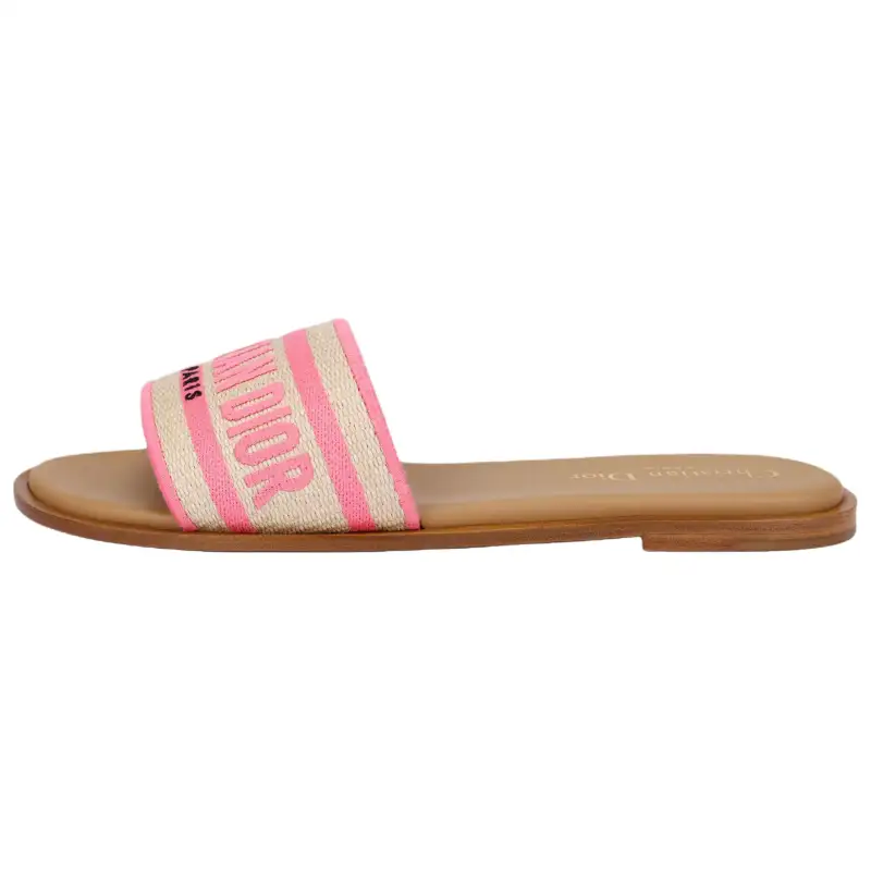 DIOR Dway Slide Slippers Women's Pink