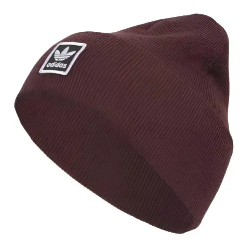 Adidas Originals Acrylic Beanies Unisex Burgundy