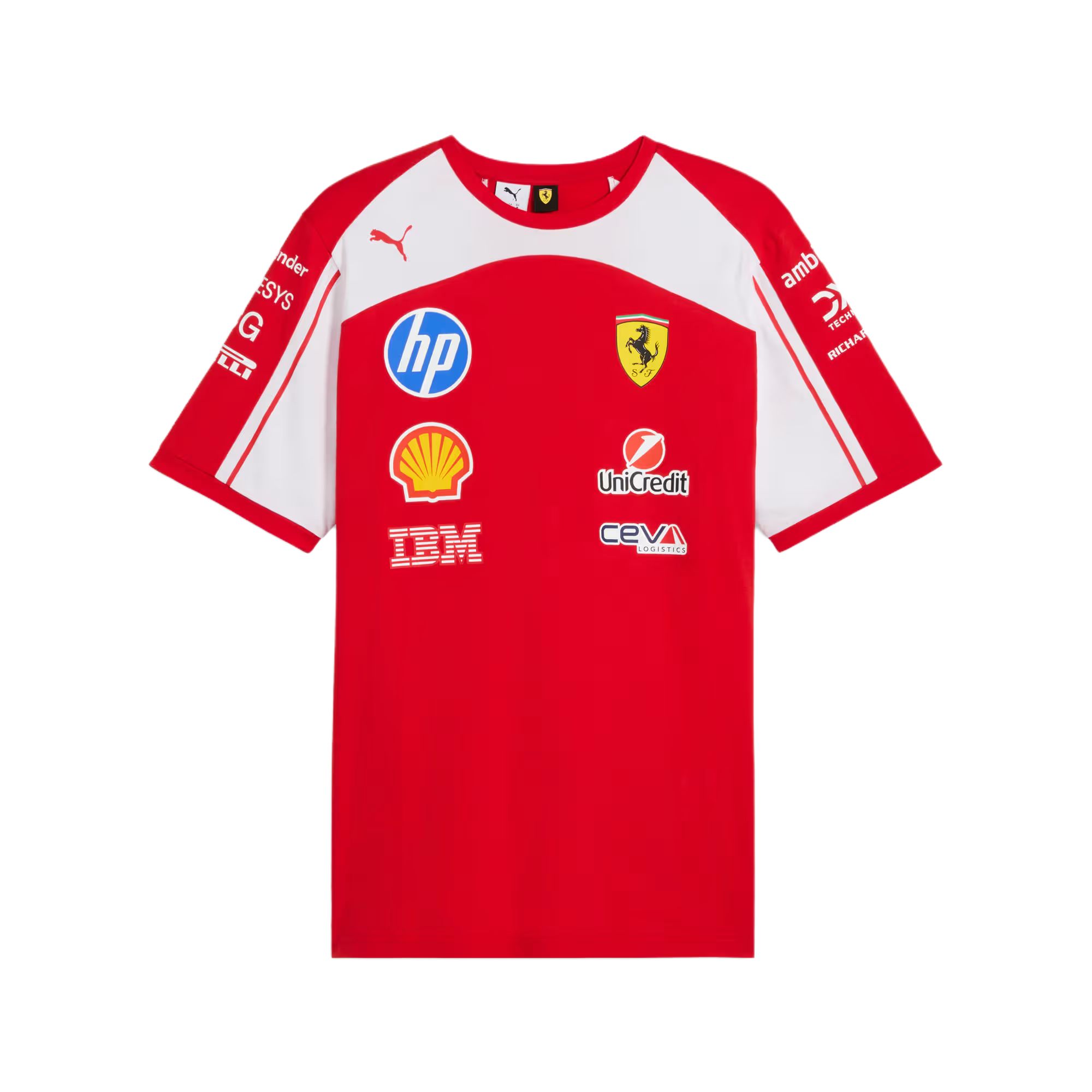 Футболка PUMA F1 SCUDERIA FERRARI HP Replica (черная)