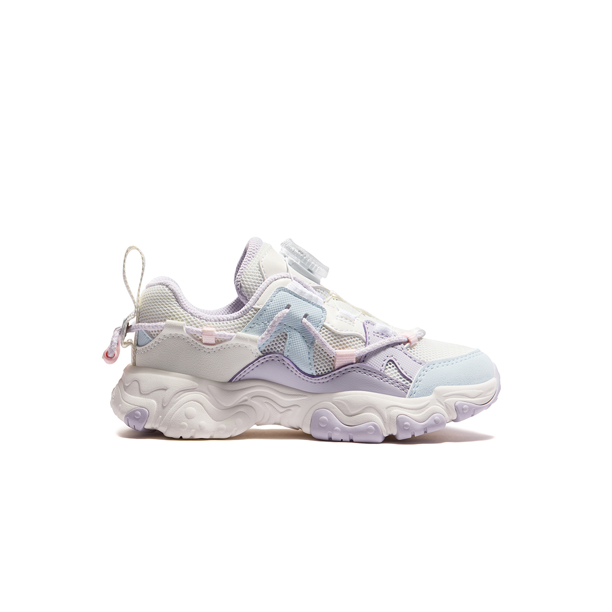 Детские кроссовки Fila KIDSHeritage-FHT Fluid 5/5 (бело-фиолетовый) — фото 2